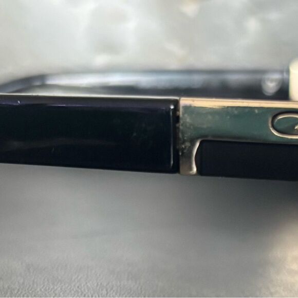 CAZAL SUNGLASSES 988 001 BLACK GOLD FRAMe glasses big logo LENS cutout accessory - Picture 2 of 11